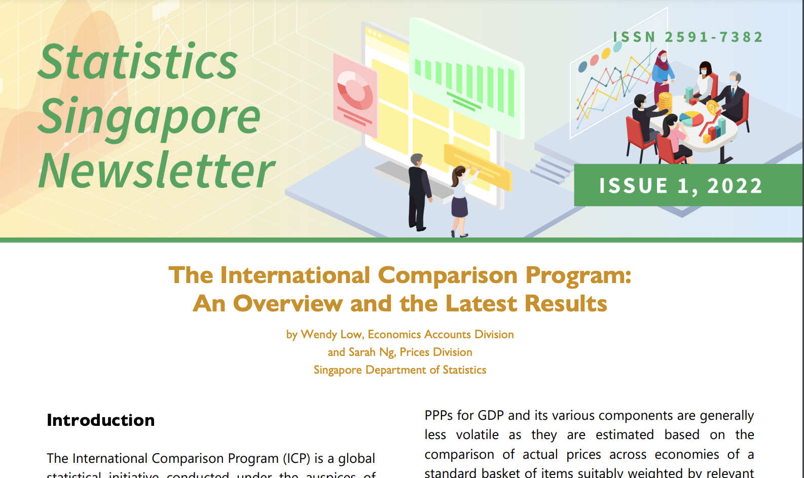 The International Comparison Program: An Overview and the Latest Results